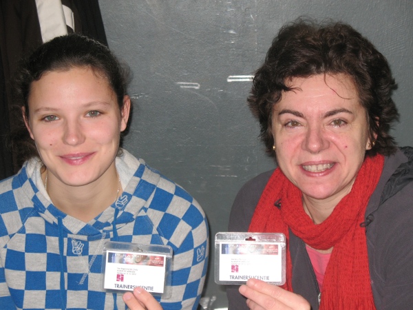 Cindy Van Regenmortel en Patsy Martens